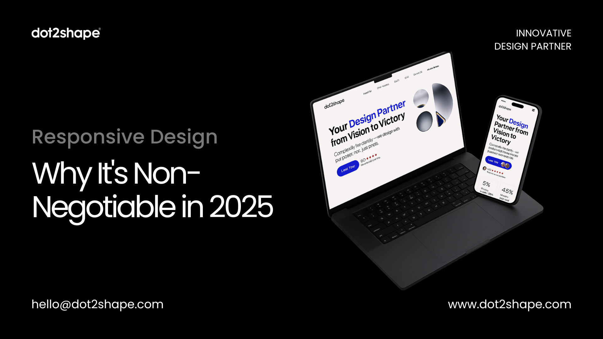 Responsive Design: Why It's Non-Negotiable in 2025 - dot2shape.com